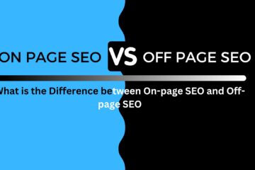 difference between on page seo and off page seo