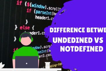 what us the difference between undedined and notdefined in javascript