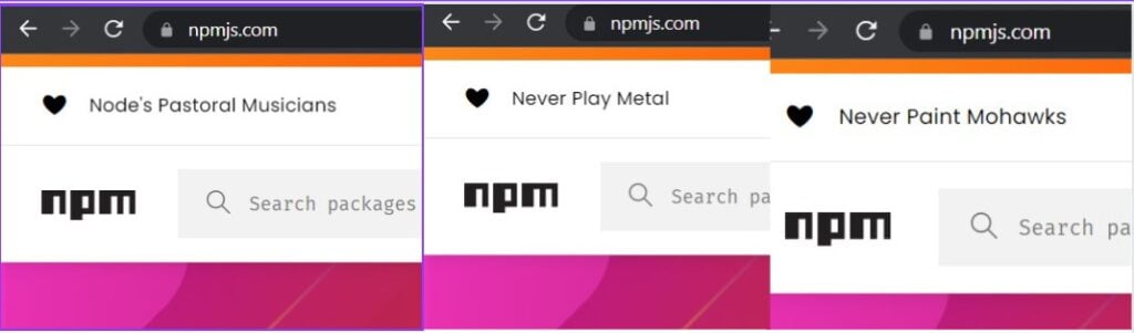 full form of npm